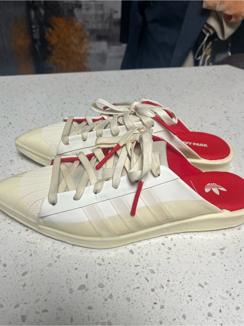 ADIDAS SLIP-ON MULES IVY PARK